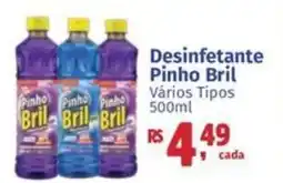 Supermercados Mateus Desinfetante Pinho Bril Vários Tipos oferta