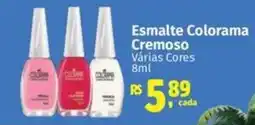 Supermercados Mateus Esmalte Colorama Cremoso oferta