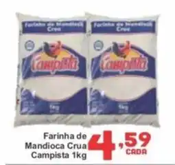 Rede Super Compras Farinha de Mandioca Crual Campista oferta