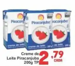 Rede Super Compras Creme de Leite Piracanjuba TP oferta