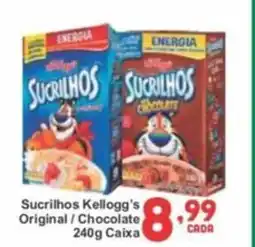 Rede Super Compras Sucrilhos Kellogg's Original/Chocolate Caixa oferta