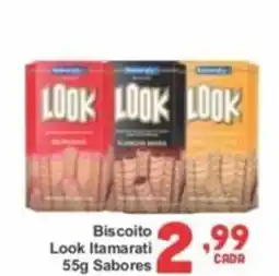 Rede Super Compras Biscoito Look Itamarati Sabores oferta