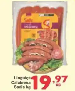 Rede Super Compras Linguiça Calabresa Sadia oferta