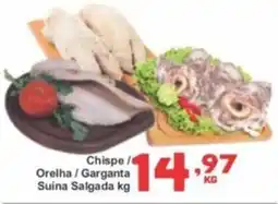 Rede Super Compras Chispe/ Orelha/Garganta Suina Salgada oferta