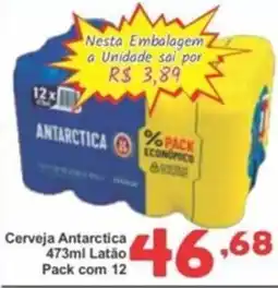 Rede Super Compras Cerveja Antarctica Latão oferta