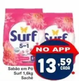 Rede Super Compras Sabão em Pó Surf Sache oferta