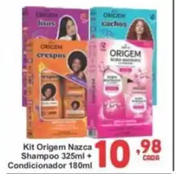 Rede Super Compras Kit Origem Nazca Shampoo + Condicionador oferta