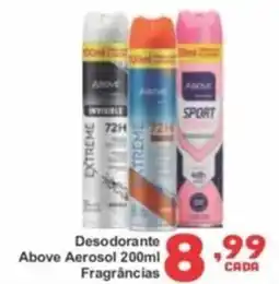 Rede Super Compras Desodorante Above Aerosol Fragrâncias oferta