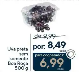 Coop Uva preta sem semente Boa Roça oferta