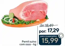Coop Pernil suíno com osso oferta