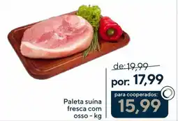Coop Paleta suína fresca com osso oferta