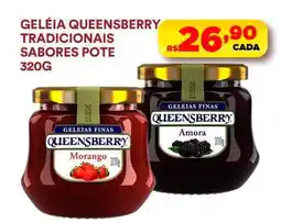 Supermercado Porecatu Geléia queensberry tradicionais sabores pote oferta