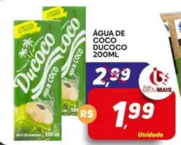 Supermercado Bem Barato Água de coco ducoco oferta