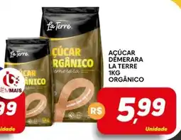 Supermercado Bem Barato Açúcar démerara la terre orgânico oferta