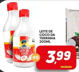Supermercado Bem Barato Leite de coco da terrinha oferta