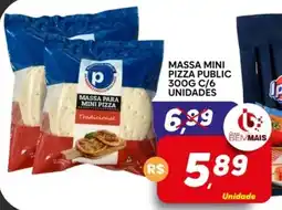 Supermercado Bem Barato Massa mini pizza public oferta