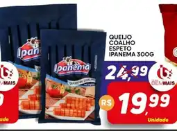 Supermercado Bem Barato Queijo coalho espeto ipanema oferta