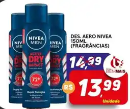 Supermercado Bem Barato Des. aero Nivea oferta