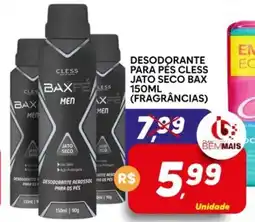 Supermercado Bem Barato Desodorante para pés cless jato seco bax oferta