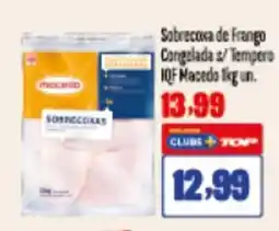 Rede Top Sobrecoxa de Frango Congelada s/Tempero IQF Macedo un. oferta