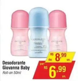Fort Atacadista Desodorante Giovanna Baby Roll-on oferta
