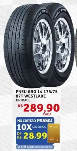 Assaí Atacadista Pneu aro 14 175/75 87t westlake unidade oferta