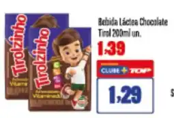 Rede Top Bebida Láctea Chocolate Tirol un. oferta