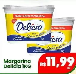 Vivendas Supermercados Margarina Delícia oferta