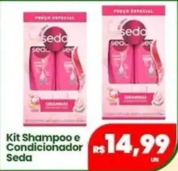 Vivendas Supermercados Kit Shampoo e Condicionador Seda oferta