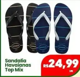 Vivendas Supermercados Sandalia Havaianas Top Mix oferta
