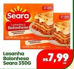 Vivendas Supermercados Lasanha Bolonhesa Seara oferta