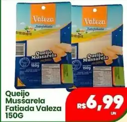 Vivendas Supermercados Queijo Mussarela Fatiada Valeza oferta