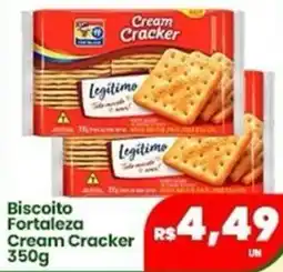 Vivendas Supermercados Biscoito Fortaleza Cream Cracker oferta
