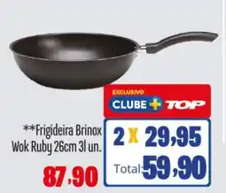 Rede Top Frigideira Brinox Wok Ruby oferta