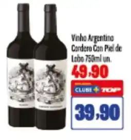 Rede Top Vinho Argentino Cordero Can Piel de Lobo un oferta