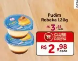 Hirota Food Supermercado Pudim Rebeka oferta