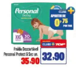 Rede Top Fralda Descartável Personal Protect & Sec un oferta