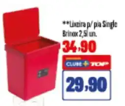 Rede Top Lixeira p/ pia Single Brinx oferta