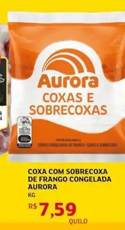 Assaí Atacadista Coxa com sobrecoxa de frango congelada aurora oferta