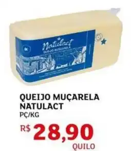 Assaí Atacadista Queijo muçarela natulact oferta