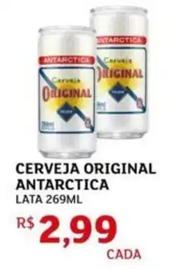 Assaí Atacadista Cerveja original antarctica lata oferta