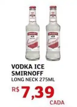Assaí Atacadista Vodka ice smirnoff long neck oferta