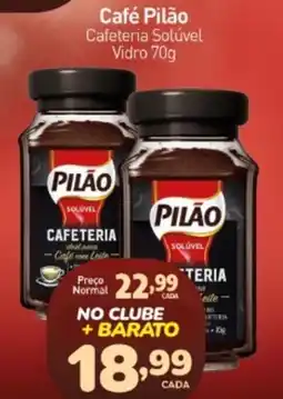 Rede Bom Lugar Café Pilão Cafeteria Solúvel Vidro oferta