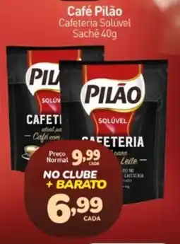 Rede Bom Lugar Café Pilão Cafeteria Solúvel Sachê oferta