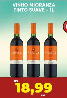 Tatico Vinho mioranza tinto suave oferta