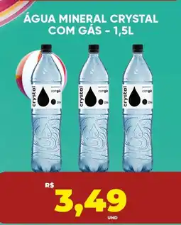 Tatico Água mineral crystal com gás oferta