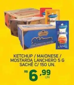 Brasil Atacadista Ketchup / maionese / mostarda lanchero oferta