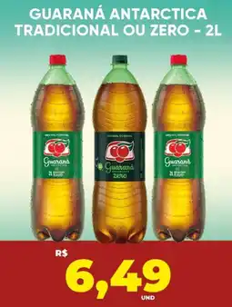 Tatico Guaraná antarctica tradicional ou zero oferta