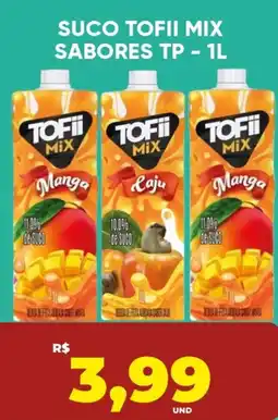 Tatico Suco tofii mix sabores tp oferta