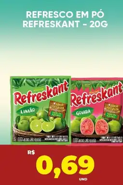 Tatico Refresco em pó refreskant oferta